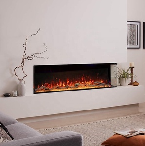 <span class=keywords><strong>Prix</strong></span> promotionnel : <span class=keywords><strong>Insert</strong></span> de <span class=keywords><strong>cheminée</strong></span> électrique 3 faces, chauffage moderne pour maison et hôtel, 750W/1500W réglable - Product Image 3