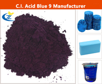 Poudre de colorant pour encre de stylo, bleu acide 9, bleu brillant FCF