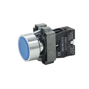 NIN high quality xb2-ba61 22mm Metal Flat pushbutton for industrial control circuits with AC50Hz or 60Hz