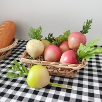 Kunstmatige Groenten Thuis Keuken Decor Radijs Ornamenten Fotografie Rekwisieten Nep Fruit En Groenten