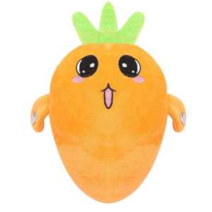 Piano interactif <span class=keywords><strong>banane</strong></span> en peluche super douce, jouet animal en coton PP, gadget musical ODM amusant activé par le corps, anti-stress - Product Image 3