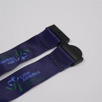 CH Wholesale Sublimation Printing Polyester Lanyards With Logo Custom Certification Keychain OEM ODM ECO Promotion Event Gifts