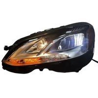 Phare LED pour Mercedes-Benz Classe E W212 E250 E350, système d'éclairage automobile, phare 2014-2016, sans modules, phare US