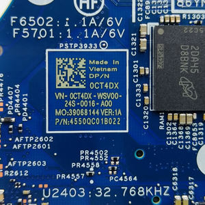 Carte mère d'origine neuve pour Dell Vostro 7620 i7-12700H RTX 3050 0CT4DX ODIN ADL H GTX 16V EC UMA 213226-1 86YNP$KA - Product Image 3