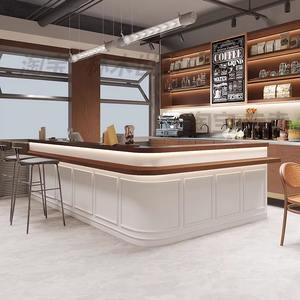Comptoir de bar à café LED de style chinois M2, design de bar de restaurant, design de magasin de sushis, design de magasin de desserts, comptoir de boulangerie - Product Image 2