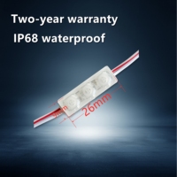 Module LED à injection ultrasonique 2835 12V de haute qualité, mini, étanche IP68, haute intensité, CRI80, pour utilisation extérieure, boîte à lumière bleue