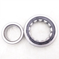 Roulement à rouleaux cylindriques à une rangée NJ206 NJ206E-XL-TVP2 Cage en plastique pour pompe à eau 30*62*16 mm