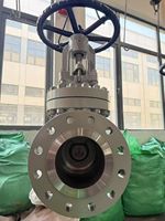 Vanne à opercule OS&Y en acier inoxydable 316 à tige montante et couvercle vissé pour pipeline industriel, directement de l'usine