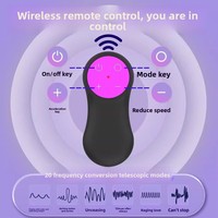 Nouvel Arrivage Vibrateur Dildo Électrique Automatique à Poussée pour Femme, Télécommande Sans Fil, Jouet Sexuel en ABS, Produit Intime