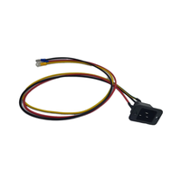 שקע חשמל C20 סיטונאי עם חוטי בידוד ניילון 10A 15AWG עבור 36V 48V 60V אופניים חשמליים אוניברסליים וקורקינט