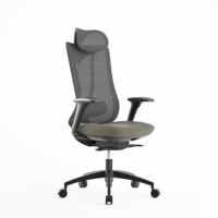 Chaise de bureau ergonomique pivotante SITSTAR, chaise de direction en mesh, prix A' Design Award, ANSI/BIFMA X5.1-2017, fourniture de projets de bureaux ODM