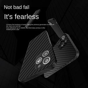 Xsmax siêu mỏng 16 sợi Carbon in PC trường hợp điện thoại cho Apple iphone15 bao gồm tất cả bảo vệ bao gồm kinh doanh máy ảnh bảo vệ - Product Image 2