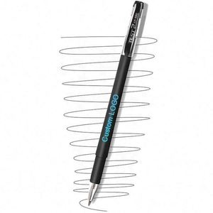 Stylo Gel en Carbone Givré Personnalisé XD81, 0,5 mm, Stylo de Signature Professionnel, Stylo Gel à Bille pour Bureau, Étudiant, Examen - Product Image 2