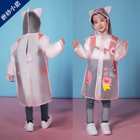 Poncho imperméable pour enfants de haute qualité en EVA, écologique, imprimé de dessins animés, pour les élèves et les enfants d'âge scolaire
