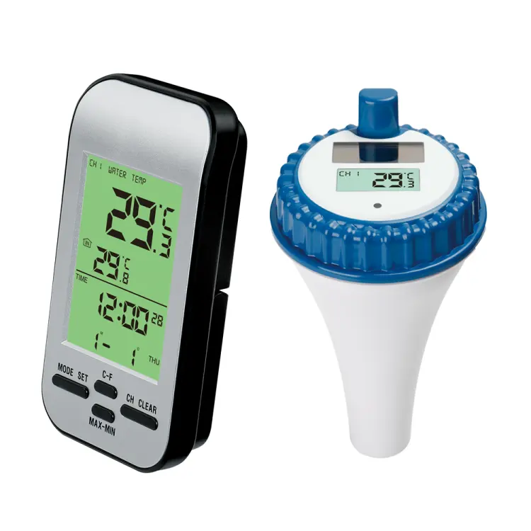 Draadloze Smart Zwembad Thermometer Met Timer Wekker