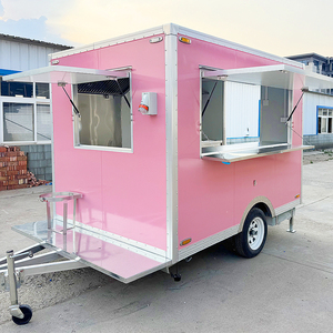 รถบรรทุกอาหารเคลื่อนที่พร้อมอุปกรณ์ครัวเต็มรูปแบบเตาอบพิซซ่าเคลื่อนที่ได้ไอศกรีมเบเกอรี่ขนาดเล็ก - Product Image 2