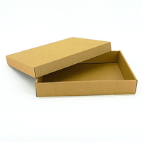 Caja de Almacenamiento de Documentos Corrugada Marrón, Embalaje Ecológico Personalizado, Caja Organizadora de Archivos con Diseño Personalizado para Oficina