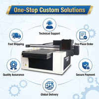 Impresora UV de Cama Plana 6090 Directo de Fábrica, Epson I1600, 2 Años de Garantía, Compatible con OEM para Distribuidores de Maquinaria