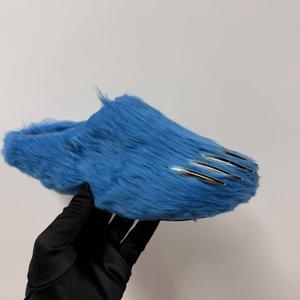 Pantofole in Peluche di Marca, Vendita all'Ingrosso, <span class=keywords><strong>Scarpe</strong></span> <span class=keywords><strong>da</strong></span> <span class=keywords><strong>Casa</strong></span> di Alta Qualità per <span class=keywords><strong>Uomo</strong></span>, Taglia Grande 48, <span class=keywords><strong>Scarpe</strong></span> Casual Invernali Pelose per <span class=keywords><strong>Uomo</strong></span> - Product Image 1