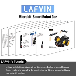 Lafvin Slimme Robot Auto V2.0 Inclusief Micro: Bit Board Voor Microbit Robot - Product Image 6