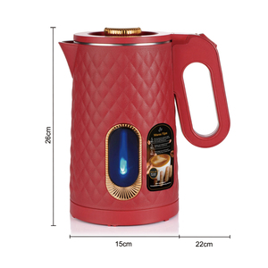 Hervidor eléctrico de doble aislamiento de pared, diseño de tacto fresco de súper alta calidad, sin BPA, función de mantener el calor para uso doméstico - Product Image 6