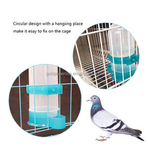 Accesorios para jaulas <span class=keywords><strong>de</strong></span> pájaros YYC, dispensador <span class=keywords><strong>de</strong></span> comida para <span class=keywords><strong>periquitos</strong></span> colgante, alimentador y <span class=keywords><strong>bebedero</strong></span> automático para palomas - Product Image 3