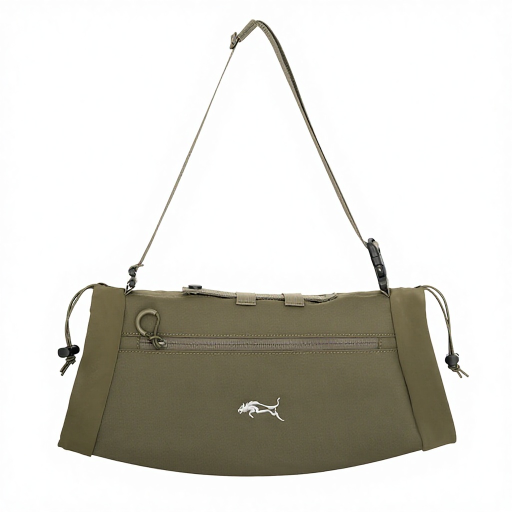 Nylon Wool Fabric Detachable Belt Hand Warmer with Molle System Connection Telescope Bag