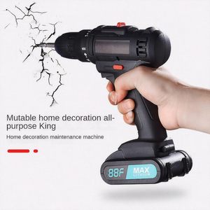 Sky-Touch 21V điện khoan Kit Cordless khoan Bộ 2 pin sạc 28 phụ kiện 2nd thế hệ điện công cụ điện - Product Image 5
