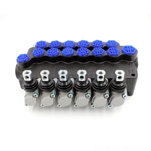 วาล์วควบคุมทิศทางไฮดรอลิกแบบแมนนวล P80-AQF-G12-G34-OT 80 ลิตร/นาที แบบหกทาง ผลิตจากเหล็กหล่อ เกลียวใน - Product Image 2