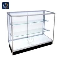 Vitrine pour magasin de détail Armoire en verre trempé Armoire vitrine en verre pleine vision