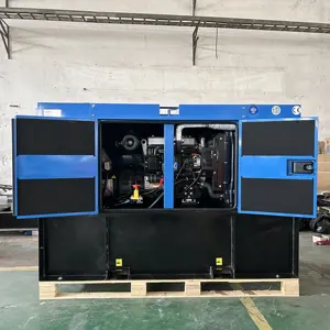 Super silent 25KW diesel generator set with 450L fuel tank 30KVA electrical diesel genset price