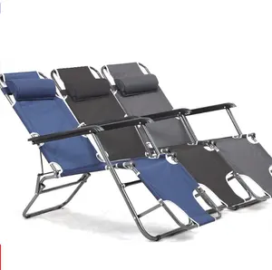 Outdoor Round Daybed Popular Foldable Recliner Lounge Chair Garden Furniture Sun Bed Rope Round Lounger Metal Frame Style