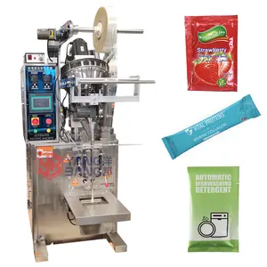 Stick Coffee Grinder Packing Machine, 3 Sides Sealing Pepper Powder Packing Machine