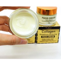 Crème éclaircissante anti-taches Gluta Master avec collagène et glutathion, crème blanchissante pour le visage
