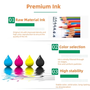 Vendita calda di colore nero scuro medicale a getto d'inchiostro di stampa lastra di inchiostro per la produzione di pellicola dello schermo per <span class=keywords><strong>Epson</strong></span> stampante Canon pellicola inchiostro - Product Image 4