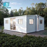 Petite Maison Conteneur Préfabriquée Pliable Capsule d'Espace Cabine d'Hôtel Maison Modulaire Préfabriquée Maison Conteneur Maison Extensible