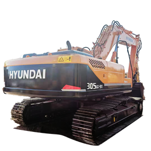 Premium Used Hyundai 305LC Excavator Crawler Kawasaki Hydraulic Second Hand 30t Excavator Thumb Attachment Hydraulic <b>Hammer</b> - Product Image 1