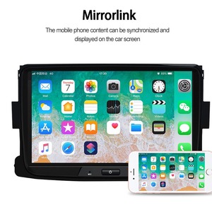 CARUPEZ 8 pollici Android unità di navigazione per Renault <span class=keywords><strong>Dacia</strong></span> 2012-2017 stile GPS funzioni DSP telecamera di Backup 1 anno - Product Image 4