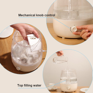 Desain Kamar 3,5 L Tangki Air Penyemprot Udara Ultrasonik Pelembap Udara Dingin Kabut - Product Image 3