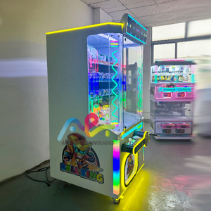 Machine à cadeaux à billes porte-bonheur à monnayeur, économique, pour centres de jeux, avec verre trempé et acier inoxydable - Product Image 6