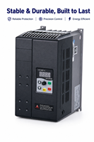 Convertisseur de fréquence 4kW 380V pour refroidisseurs évaporatifs, contrôle automatique de la température à pression négative, monophasé