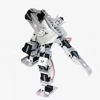 Robot Humanoide Bípedo de 17 Grados de Libertad con Cinco Dedos / Plataforma de Robot Educativo / X-MEN-II