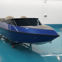 Mini bateau à réaction en aluminium à grande vitesse, moteur intégré, embarcation sportive pour l'aventure et la pêche