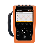 Analyseur de qualité d'alimentation triphasé portable Mi550, enregistreur de données 32 Go avec bobine Rogowski Modbus TCP pour la surveillance de l'alimentation