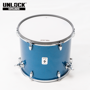 BarbieCore Retro Vibe 16 pouces Blue Tom Bass Drum Kit Professional Mesh/Acoustic Hybrid Roland/<span class=keywords><strong>Yamaha</strong></span> Esthétique Mesh Head Upgrade - Product Image 6