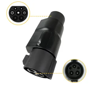 J1772 Type 1 to GBT New Energy Charger Connector 32A 16A Charger Adapter for Zeekr 001 LiXiang L8 GW ORA Black Cat XPeng P7