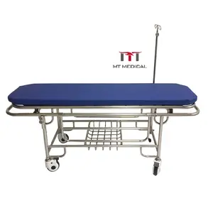 Stretcher MT MEDICAL Emergency Bed Stretcher Trolley Medical ABS Plastic Hospital Patient Transport Ambulance Stretcher