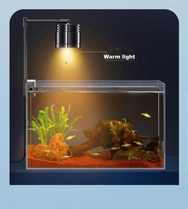 Luz para <span class=keywords><strong>pecera</strong></span>, luz para tanque de algas y hierba, luz colgante pequeña de aleación de aluminio, luz impermeable para plantas acuáticas que cambia de Color - Product Image 5