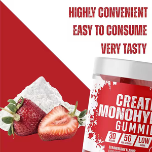 Pre-Workout <b>Creatine</b> Monohydrate L-Carnitine Natural Gummy Candy-Energy-Boosting Adult Supplement for Muscle Growth Immune - Product Image 4