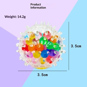 <span class=keywords><strong>ลูก</strong></span>บอลบีบน้ำรูปองุ่น TPR ขนาด 3.5 ซม. ของเล่นบีบคลายเครียดสำหรับผู้ใหญ่ - Product Image 4